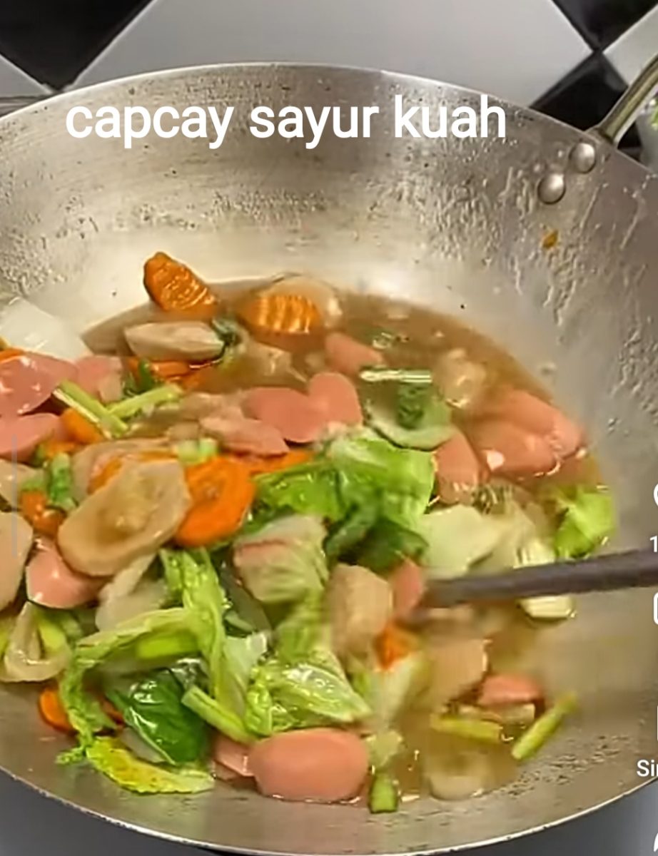 Resep Capcay Sayur Kuah