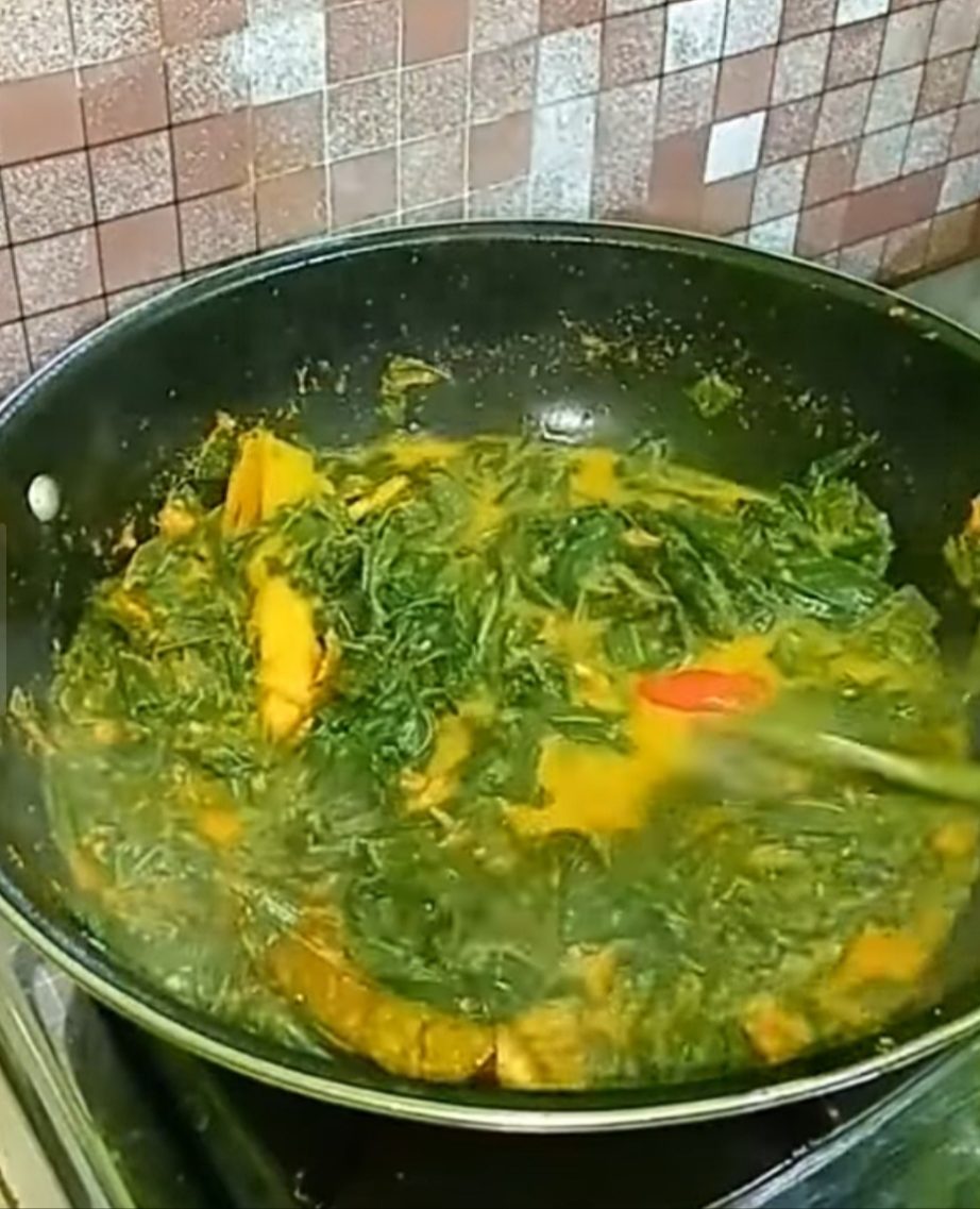Resep Sayur Daun Ubi Santan
