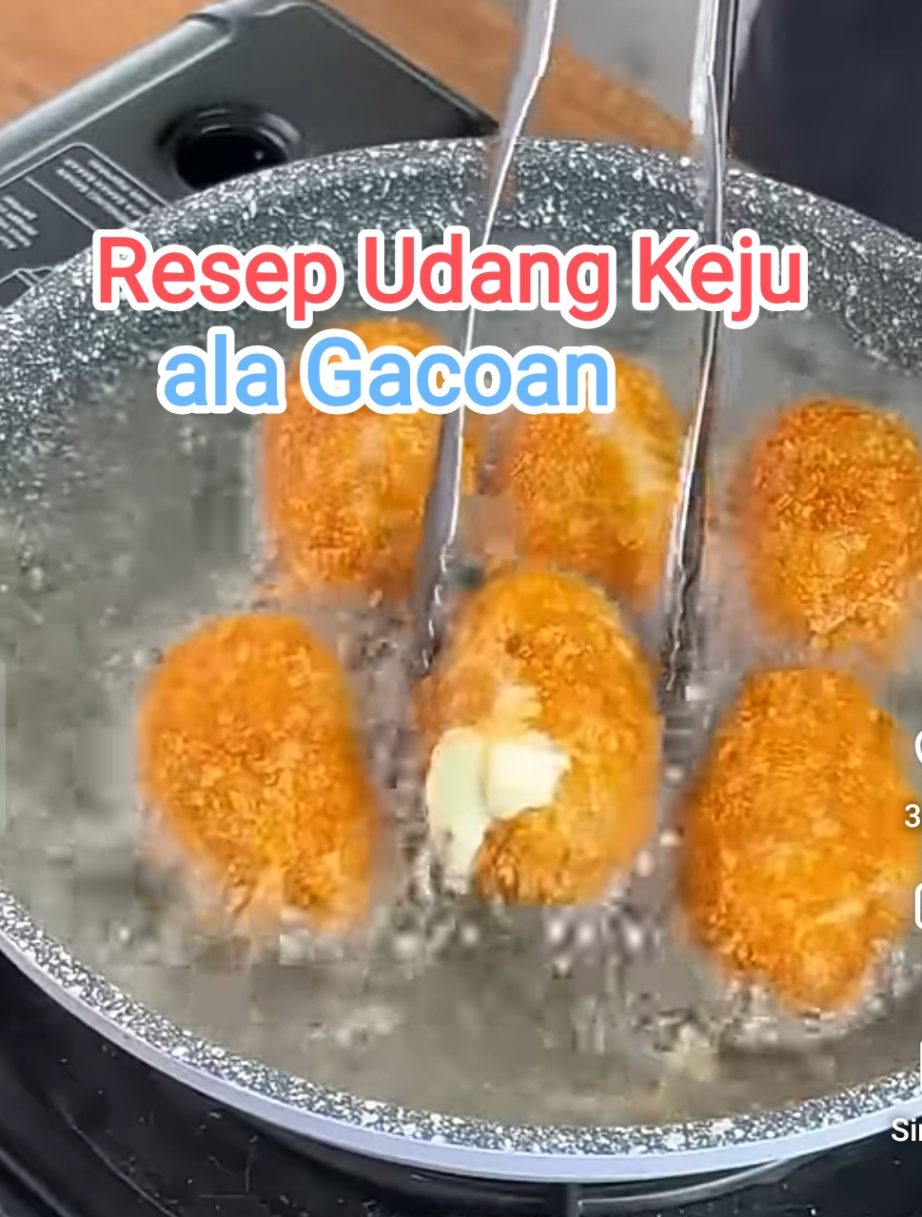 Resep Udang Keju Lumer ala resto