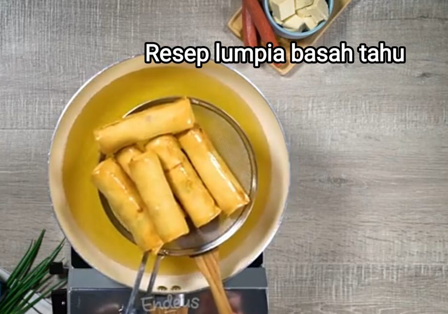 Resep Lumpia Basah Tahu Sosis Kemangi