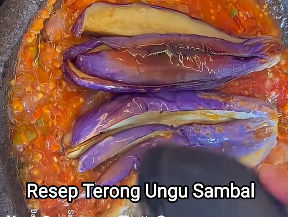 Resep Terong Ungu Sambal Penyet