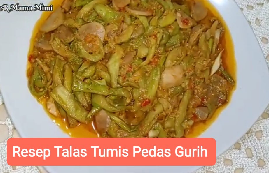 Resep Talas Tumis Pedas Gurih